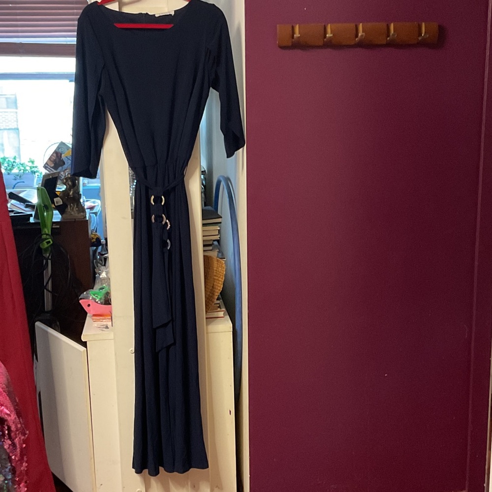 Elegant Navy Blue Jumpsuit